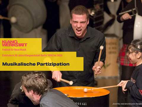 Digitale Ausstellung musikalische Partizipation. Einblicke in 30 Jahre Klangwerkstatt Berlin